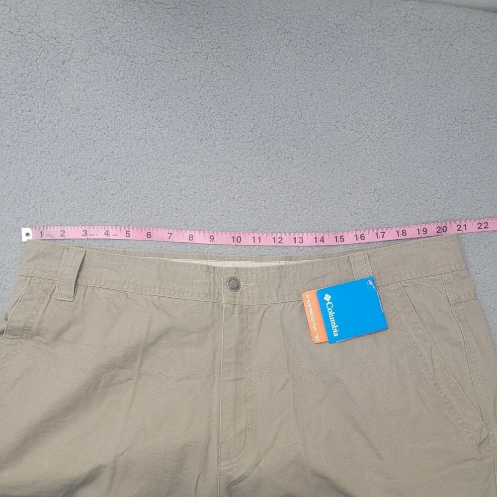 Columbia Shorts Men's Shorts Valley View Beige Khaki Size 42W‎ 11